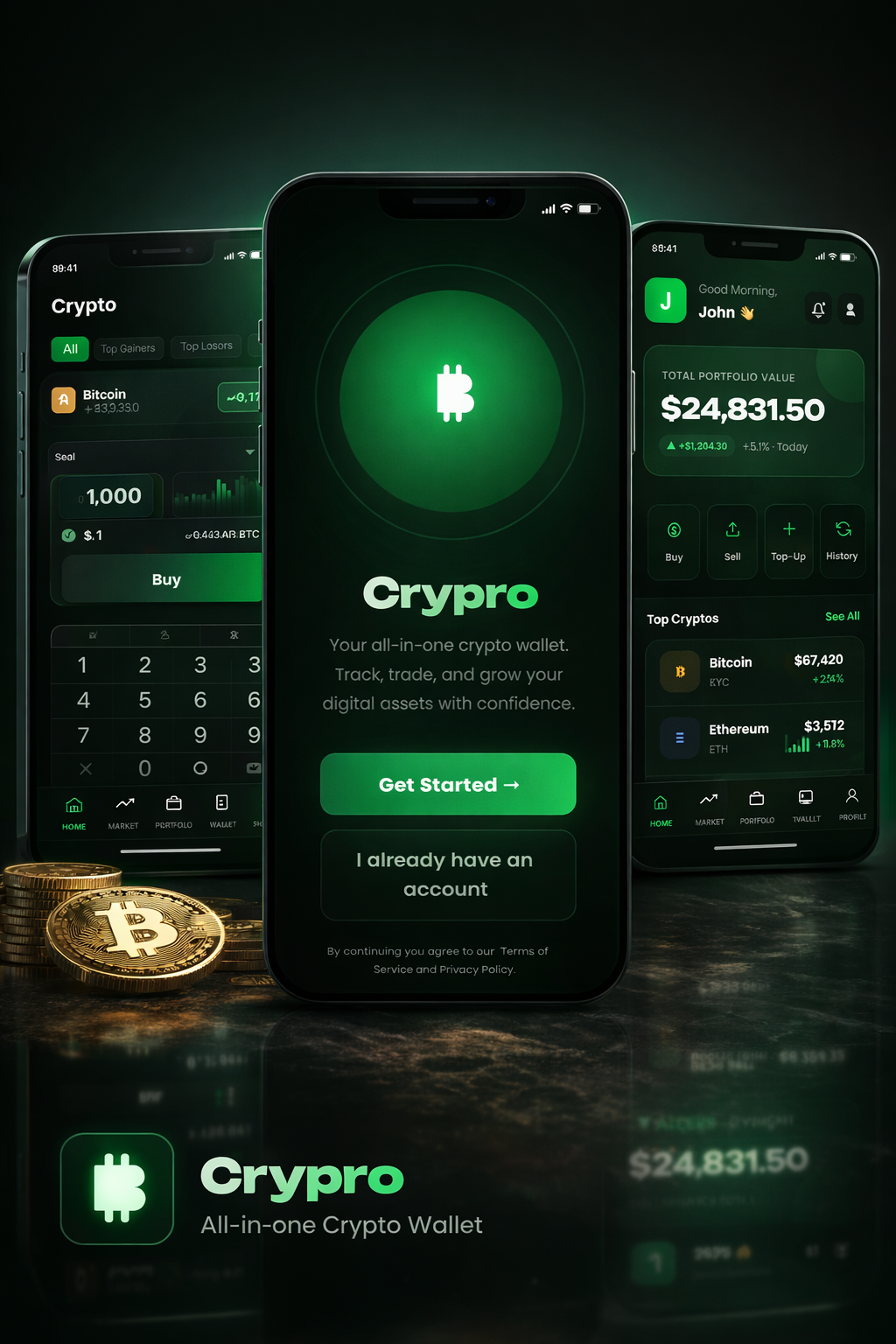Crypro Crypto App