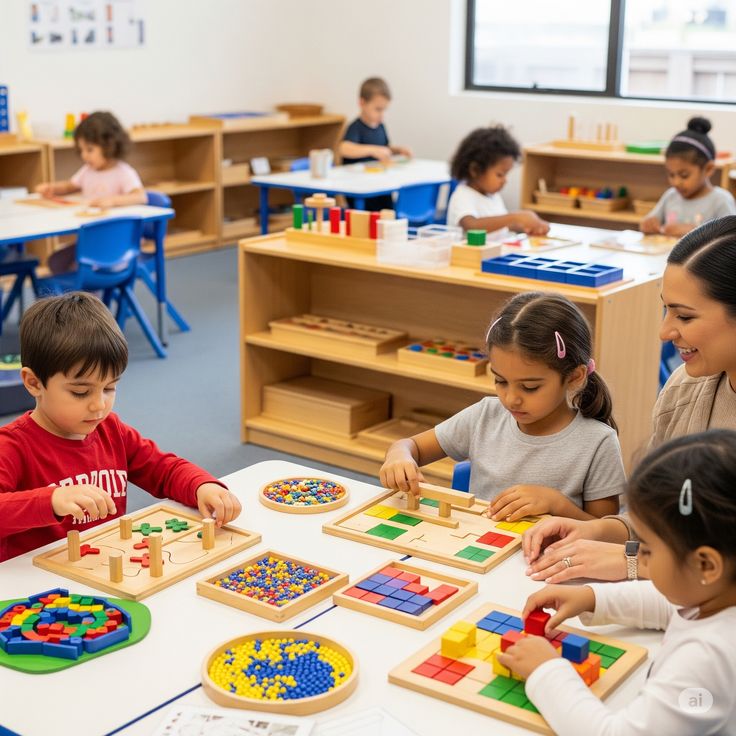 Happy children playing
